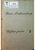 Luksemburg Wybór pism Tom II