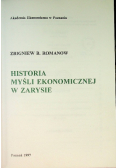Historia w zarysie myśli ekonomicznej