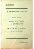 Synopsis theologiae dogmaticae tomus tertius