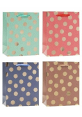 Torebka ozdobna TG 26x32x12cm mix ROZETTE