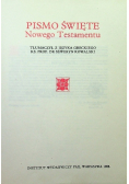 Pismo Święte Nowego Testamentu