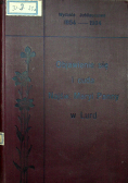 Objawienie się i cuda Najśw Maryi Panny w Lurd 1904 r
