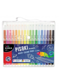 Pisaki w etui 18 kolorów KIDEA