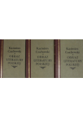 Obraz literatury polskiej. Tom I do III