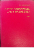 Ostre Schorzenia Jamy Brzusznej