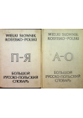 Wielki słownik rosyjsko polski 2 tomy