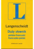 Duży słownik polsko francuski francusko polski
