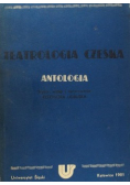 Teatrologia czeska antologia