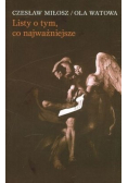 Listy o tym co najważniejsze