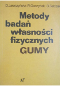 Metody badań właściwości fizycznych gumy