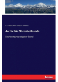 Archiv für Ohrenheilkunde
