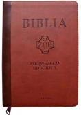 Biblia pierwszego Kościoła z paginat. kasztanowa