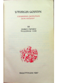 Liturgia godzin Codzienna modlitwa ludu Bożego Tom III