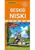 Mapa turystyczna. Beskid niski 1:50 000