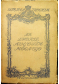 Na dworze Augusta Mocnego 1925 r.