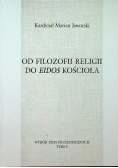 Od filozofii religii do Eidos kościoła