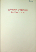 Czytanie w mszach za zmarłych