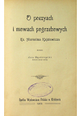 O poezyach i mowach pogrzebowych 1902 r