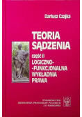 Teoria sądzenia Część II