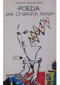 Poezja jak otwarta rana