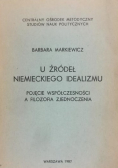 U źródeł niemieckiego idealizmu