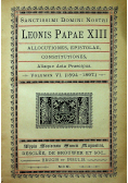 Sanctissimi domini nostri Leonis Papae XIII 1894 r.