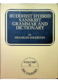 Buddhist hybrid sanskrit grammar and dictionary
