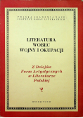 Literatura wobec wojny i okupacji