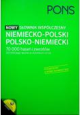 Nowy słownik duży niemiecko polski polsko niemiecki