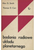 Badania radiowe układu planetarnego
