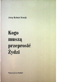 Kogo muszą przeprosić Żydzi