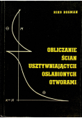 Obliczanie ścian usztywniających oslabionych otworami