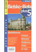Bielsko-Biała plus 5 1:20 000 plan miasta