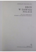 Broń w dawnej Polsce