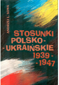 Stosunki Polsko Ukraińskie 1939 1947
