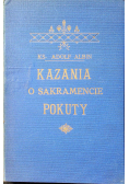 Kazania o sakramencie pokuty 1930 r