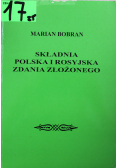 Składnia polska i rosyjska zdania złożonego