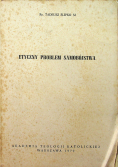 Etyczny problem samobójstwa