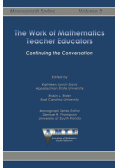 The Work of Mathematics Teacher Educators