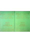 Pismo Święte Starego Testamentu Księga Izajasza 2 Tomy