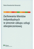 Zachowania klientów indywidualnych w procesie zakupu usługi ubezpieczeniowej