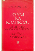 Rzym na rozdrożu Studium monograficzne o Katonie Starszym
