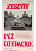Zeszyty 142 literackie Nr 2 / 18