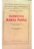 Najświętsza Marja Panna 1934 r.
