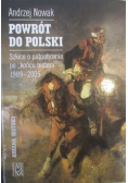 Powrót do Polski Szkice o patriotyzmie po końcu historii 1989  2005