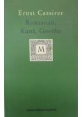 Rousseau Kant Goethe