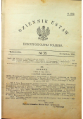 Dziennik Ustaw Rzeczypospolitej Polskiej numer 35 1920 r.