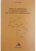 Historia osadnictwa w księstwie opolskim we wczesnym średniowieczu