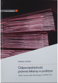 Odpowiedzialność prawna lekarzy w praktyce