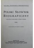 Polski Słownik Biograficzny tom I 1935 r
